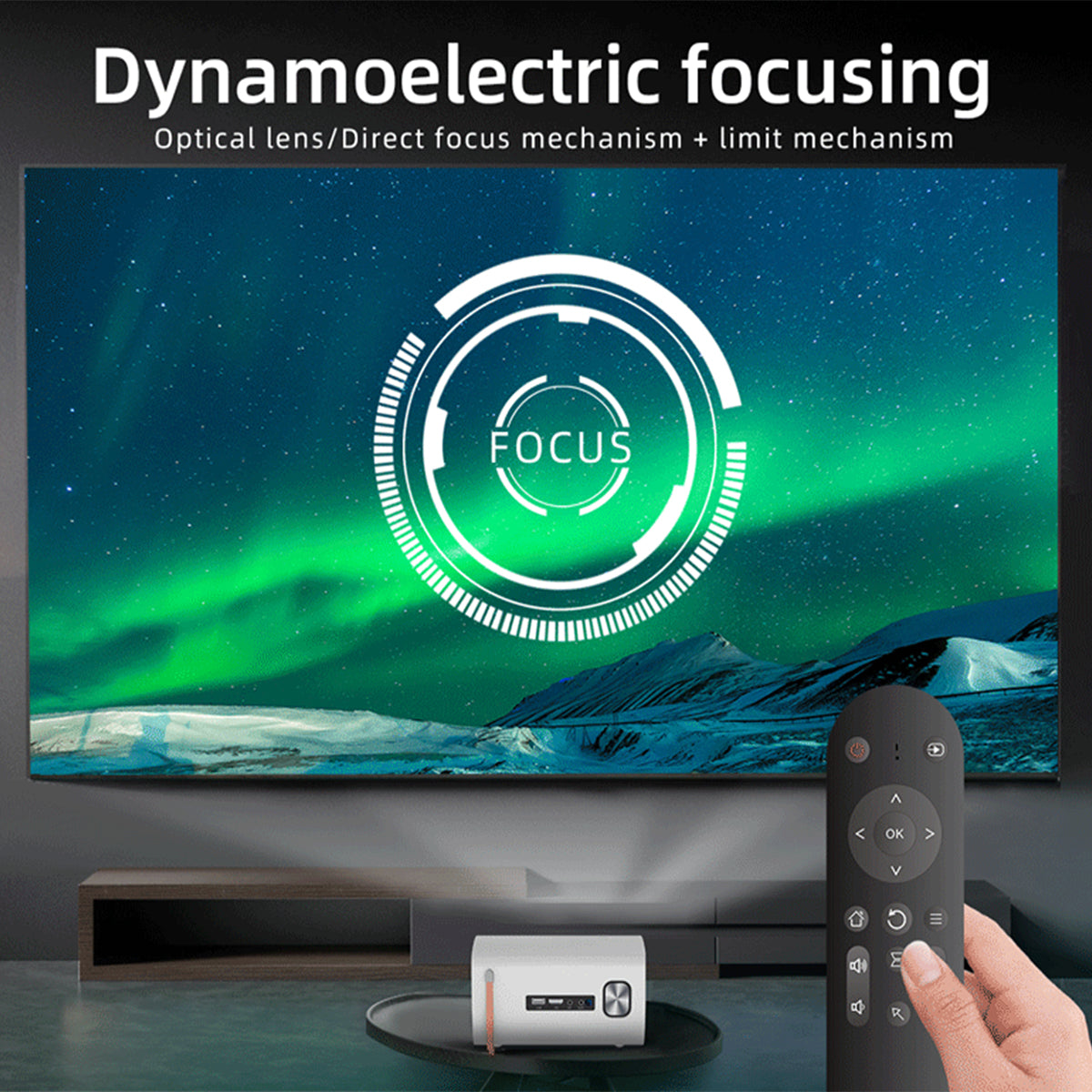 Home Theater 4K & HD Portable Smart Android Mini Projector